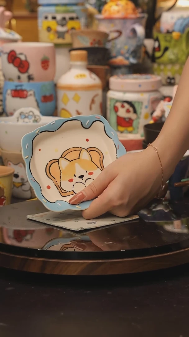景德镇釉下彩绘设计师款式陶瓷