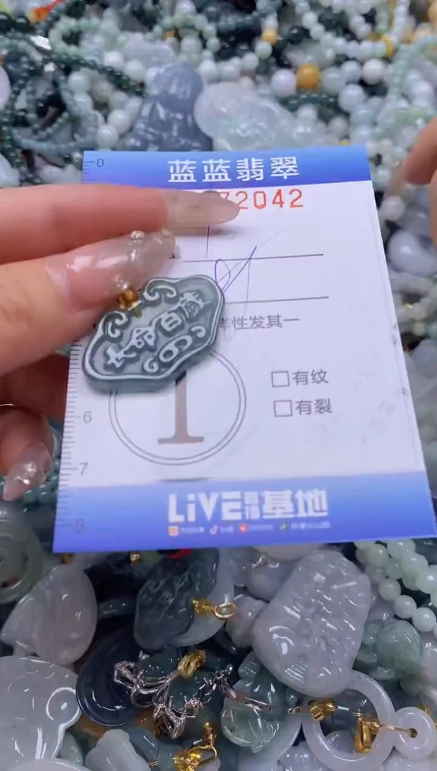 翡翠未镶嵌颈饰闪购0272042多样性发其一