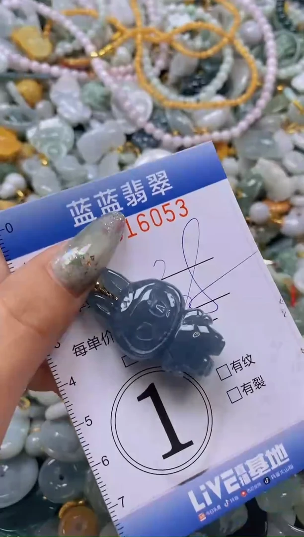 翡翠未镶嵌颈饰闪购0316053