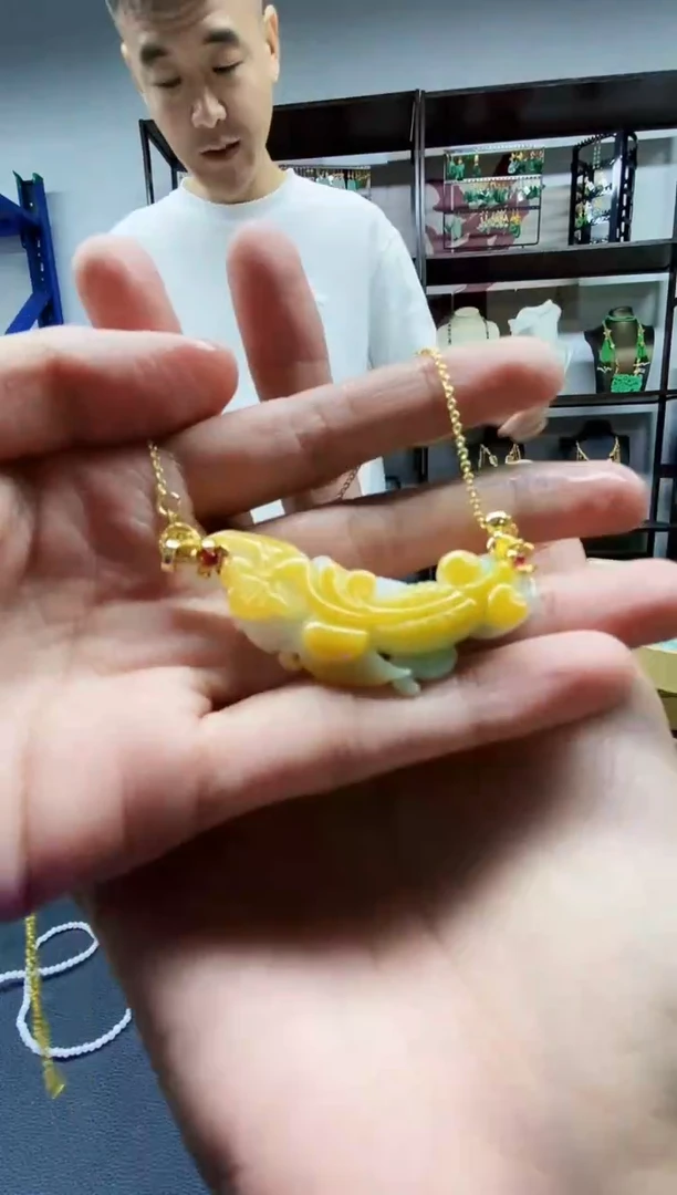 颈饰未镶嵌翡翠翡翠吊坠