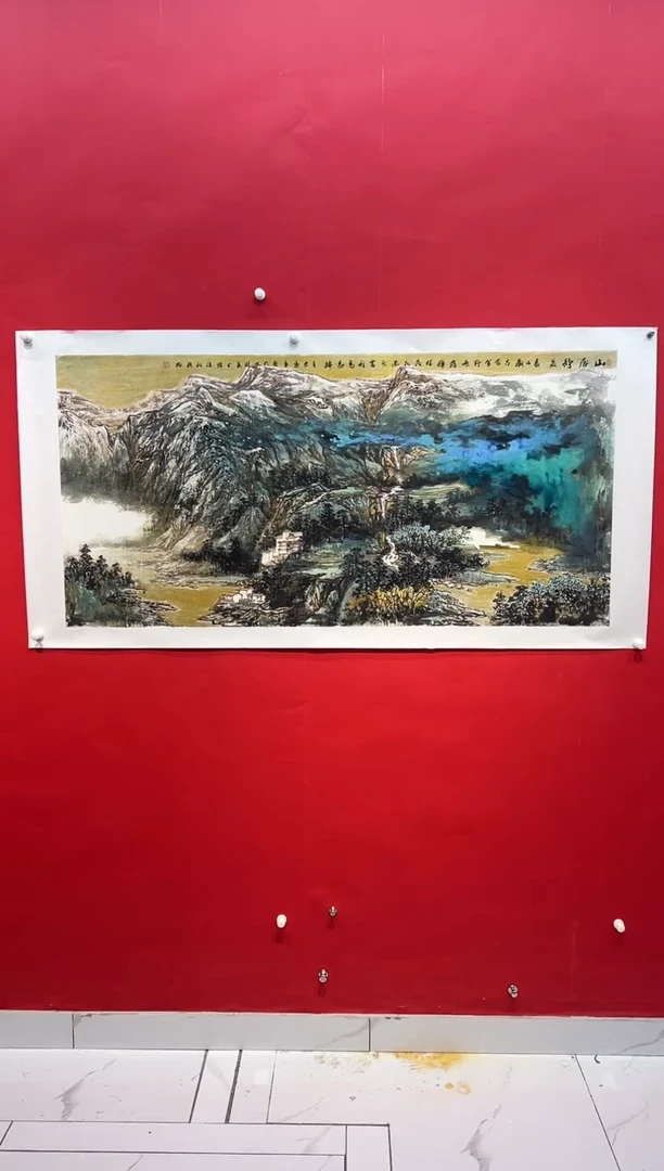 国画画家陆远华纯手绘原作