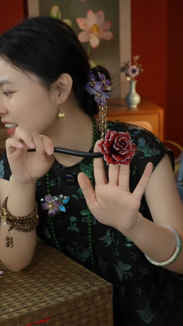 刺绣纯手工非遗国风饰品