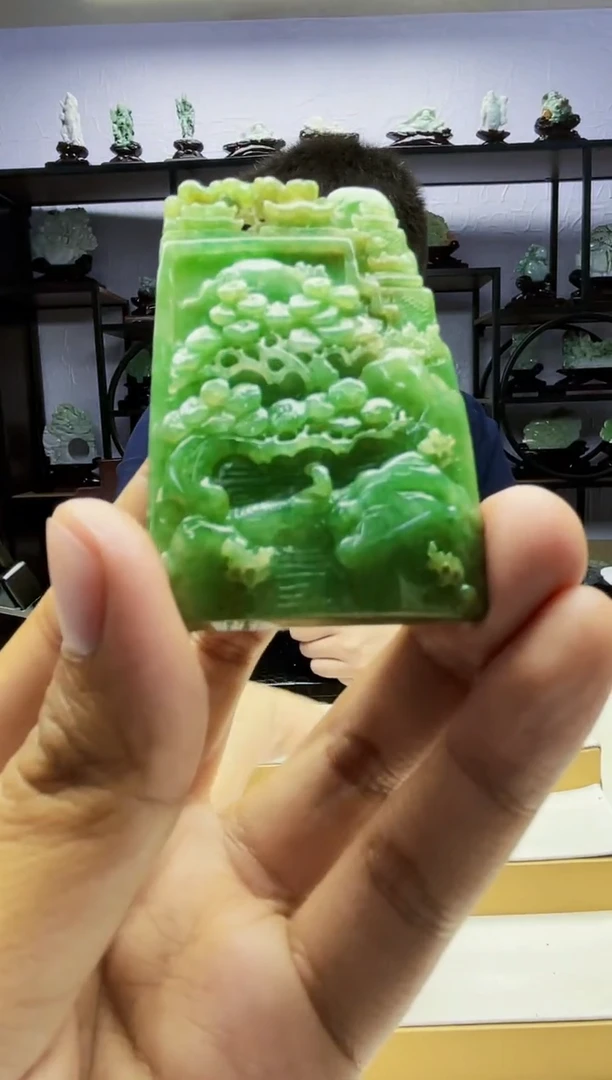 【闪购商品】定制翡翠未镶嵌毛货02220025