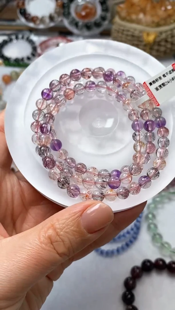 未镶嵌手链水晶仙女超七6.3