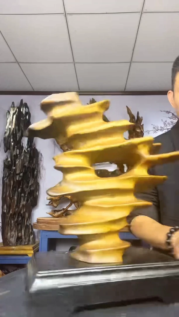 金丝楠木雕款用****1金丝楠木工艺品摆件