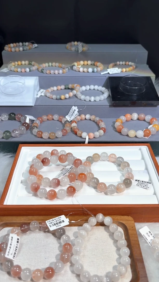 未镶嵌手链水晶30号链接 卡9咪+