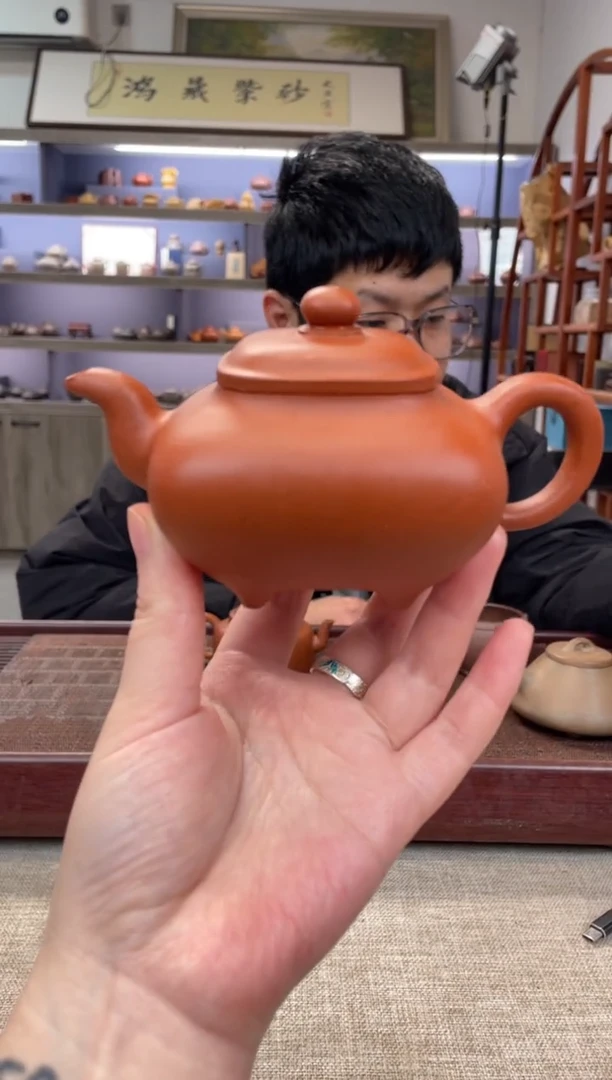 【闪购商品】紫砂茶壶老红泥 传炉
