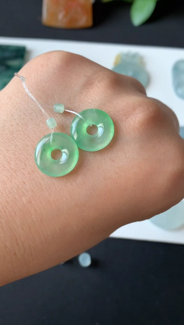 未镶嵌定制翡翠尺寸14.5*2.7