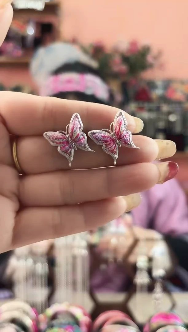 艺枝独绣手工饰品484