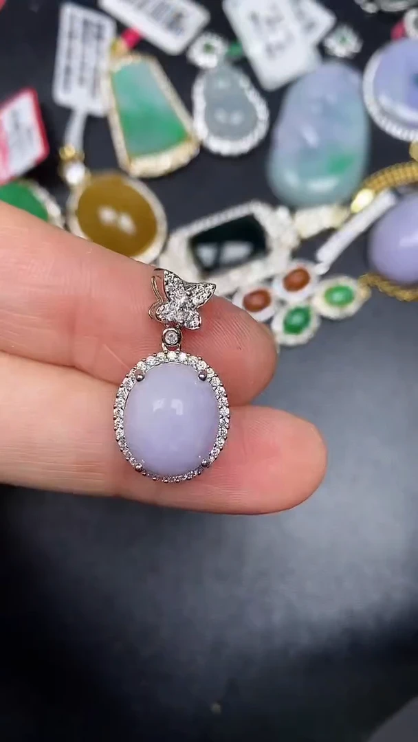 银S925镶嵌戒指翡翠4600