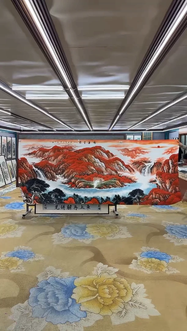 绘画DC-刘雪红-大丈二-山水国画