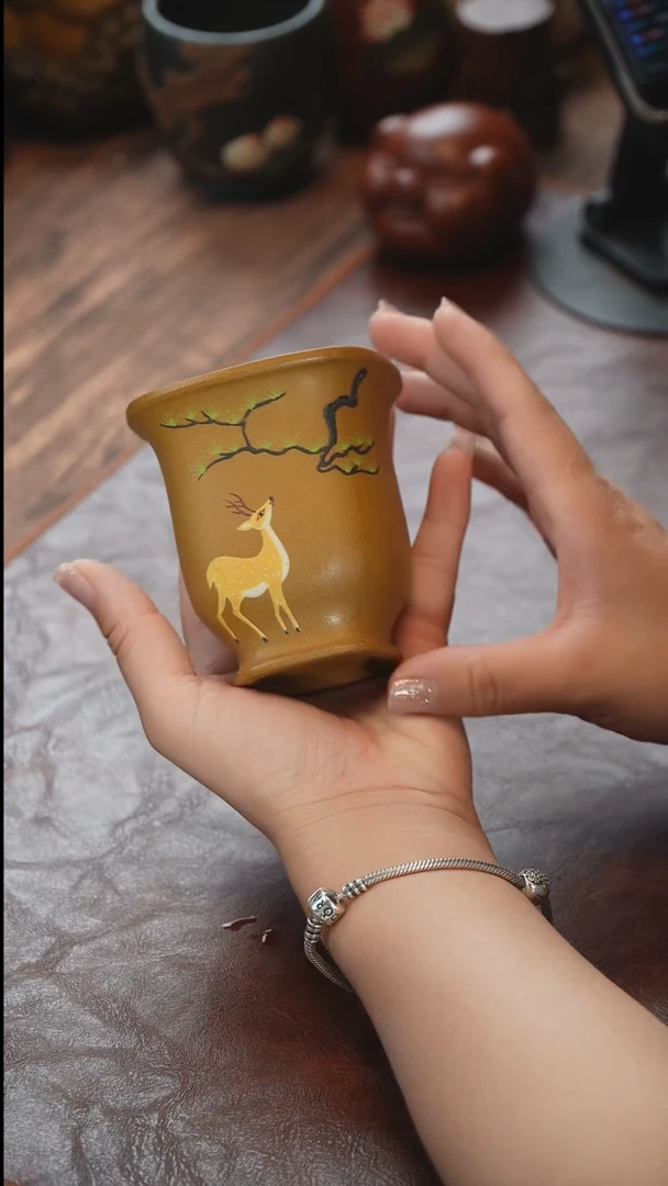 茶杯紫砂紫砂杯主人杯不退不换