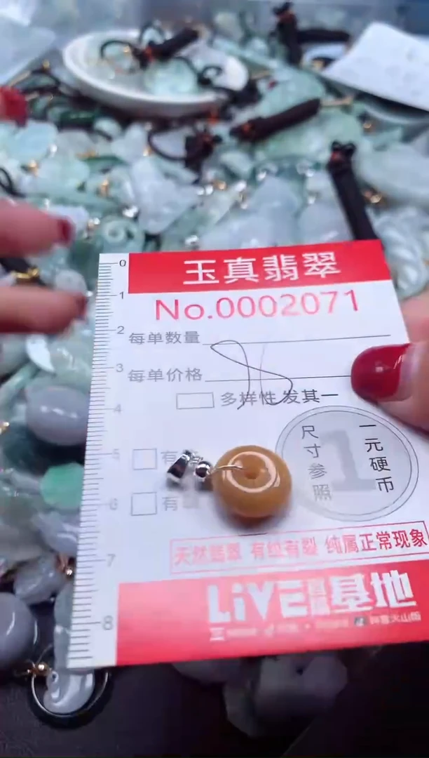颈饰未镶嵌翡翠2071