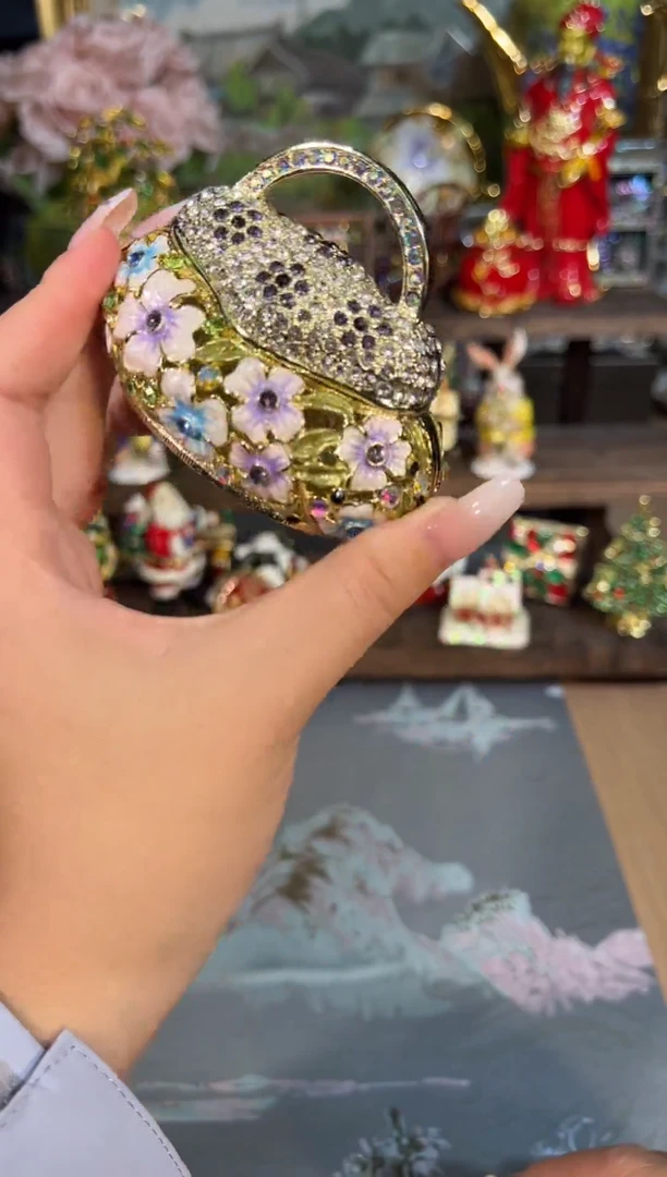 金属七宝烧首饰盒福利