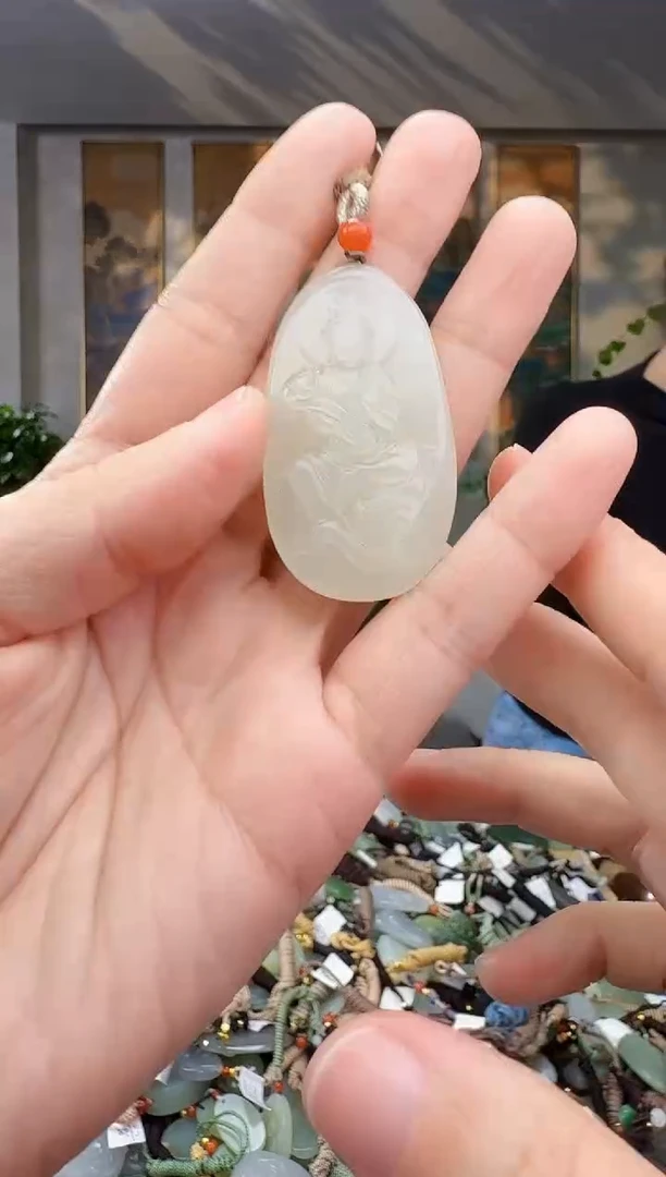 未镶嵌和田玉挂件拍一发一