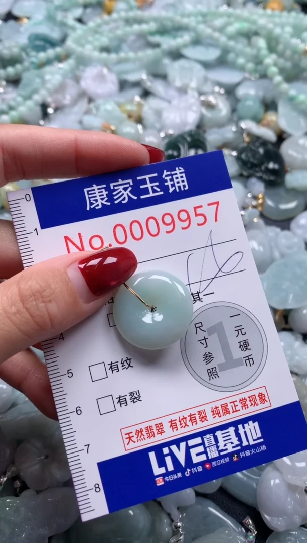 颈饰未镶嵌翡翠9957