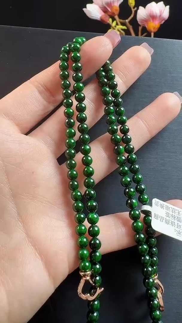 项链未镶嵌翡翠翡翠项链