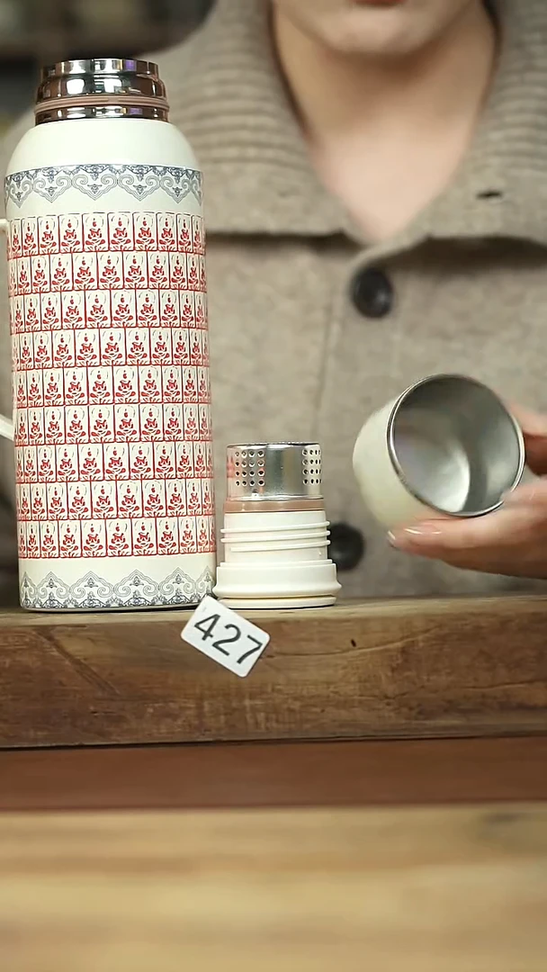 福利/设计师手作款！！保温瓶