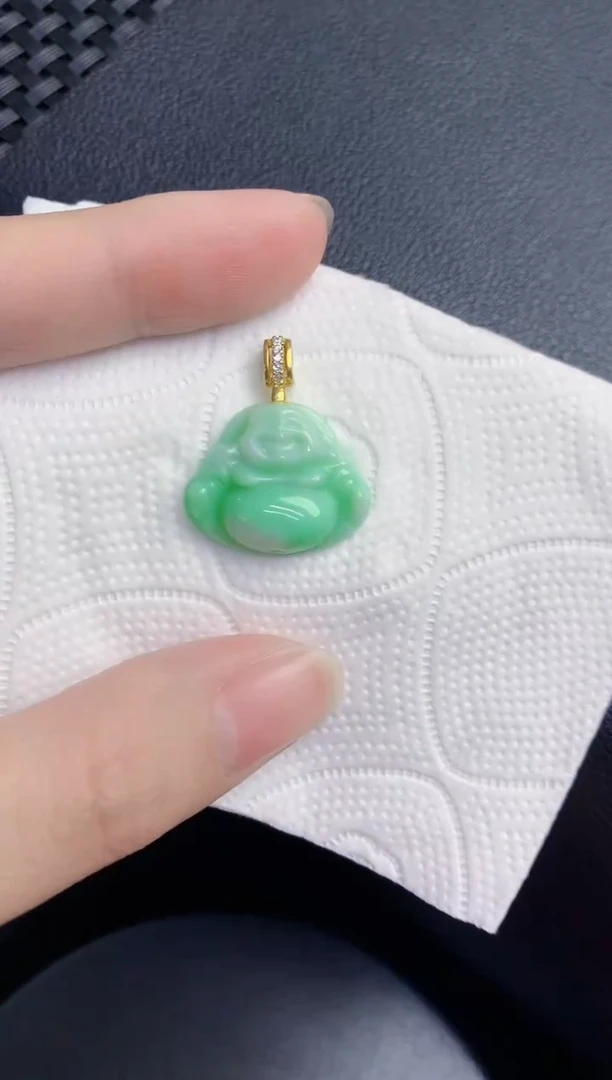 颈饰未镶嵌翡翠天然翡翠缅甸A货