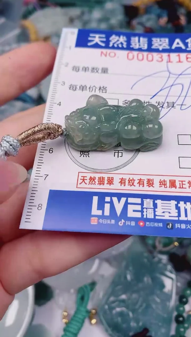 颈饰未镶嵌翡翠00003116