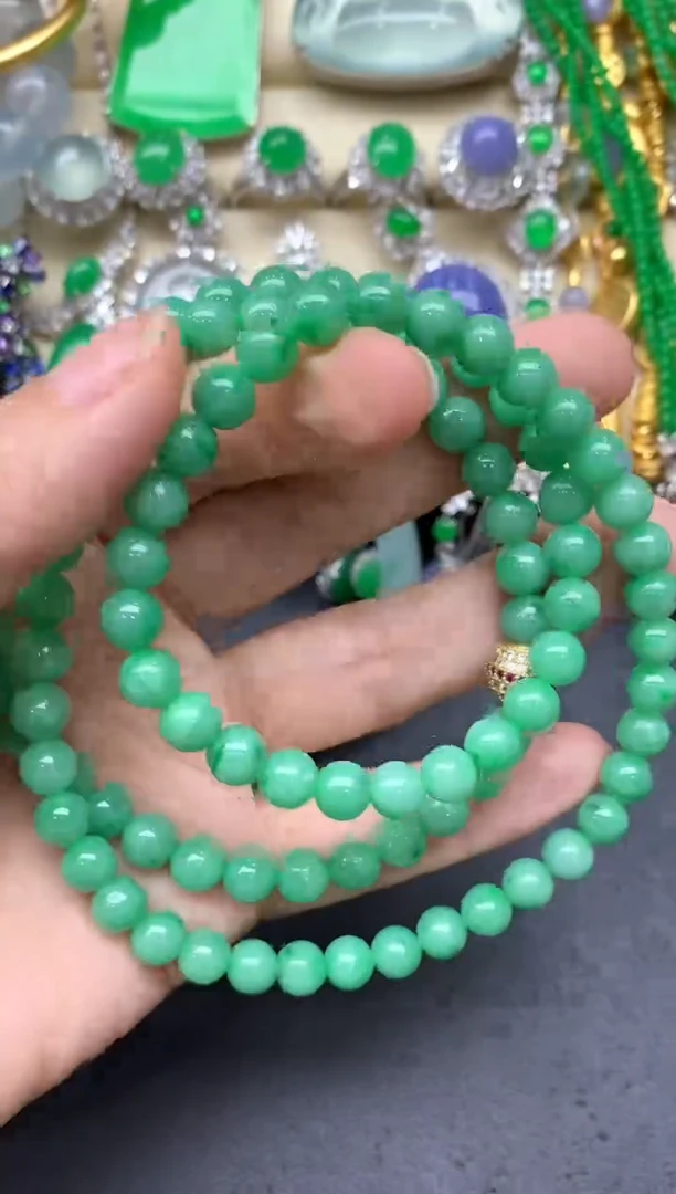 未镶嵌手链翡翠432中国好珍宝