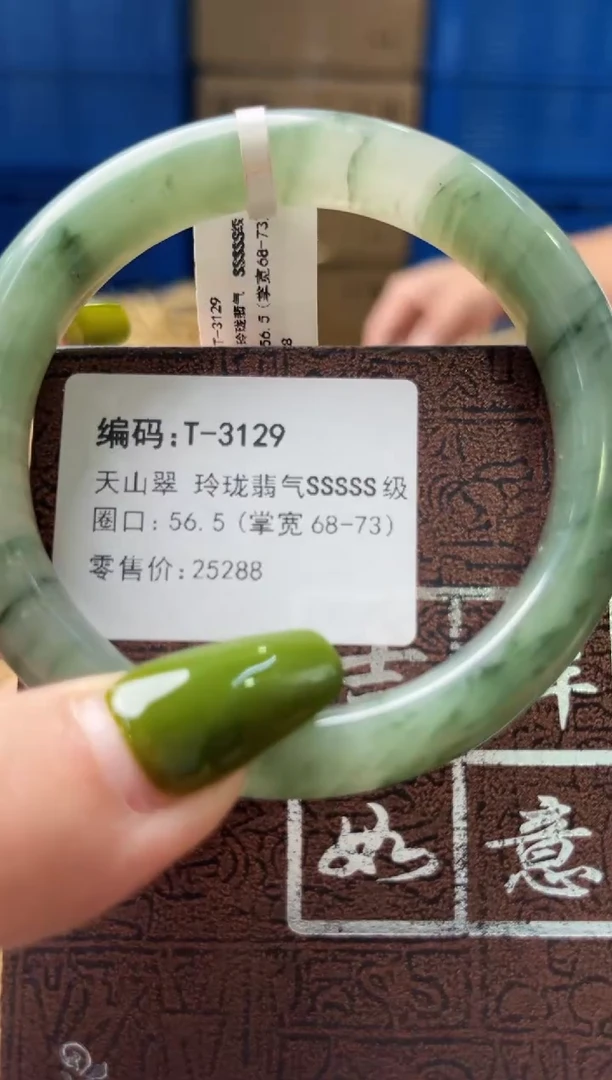 未镶嵌手镯石英质玉T3129