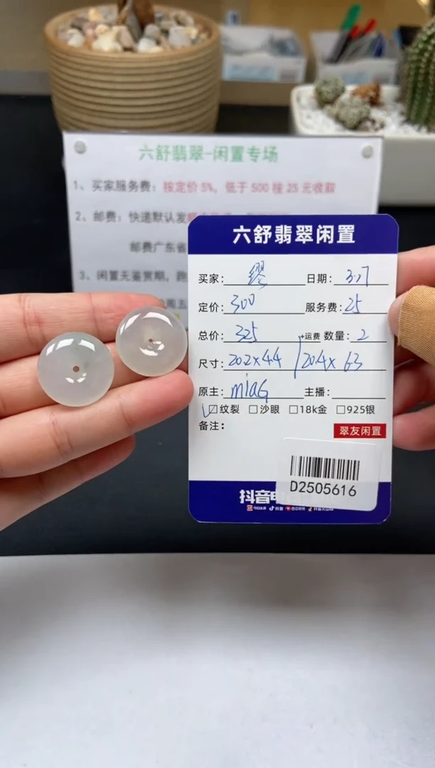 翡翠未镶嵌颈饰D2505616