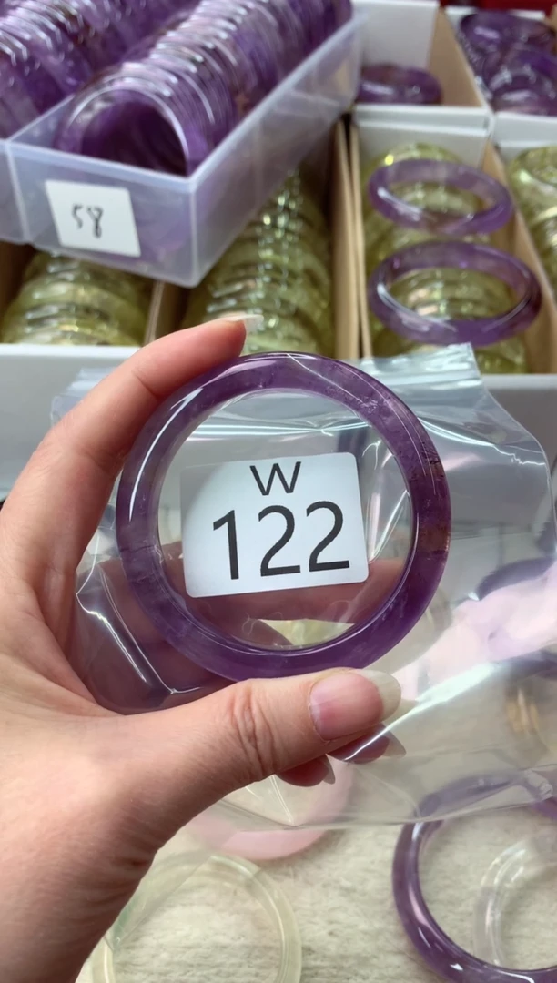 未镶嵌手镯水晶乖**?W112-54