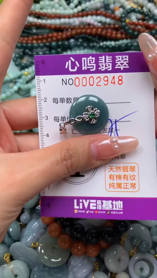 颈饰未镶嵌翡翠闪购002948