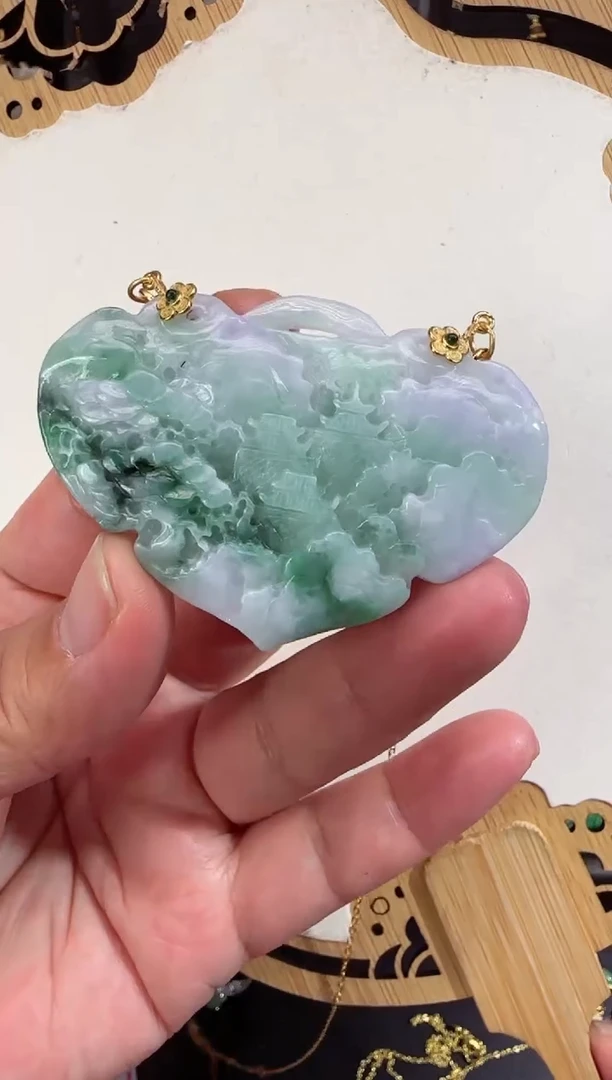 【闪购商品】翡翠挂件未镶嵌拍照