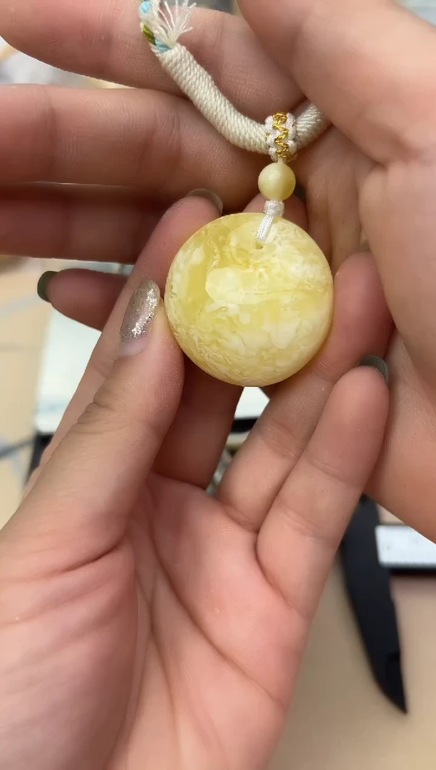 未镶嵌蜜蜡裸石蜜蜡吊坠