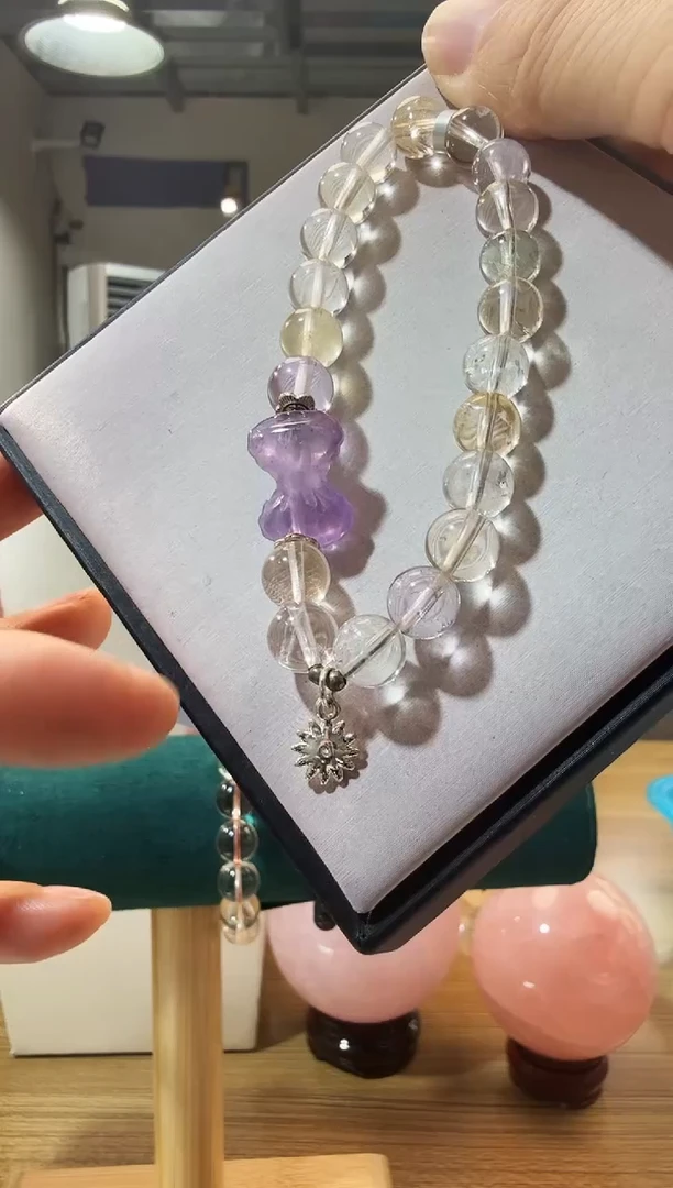 未镶嵌手链水晶优0485