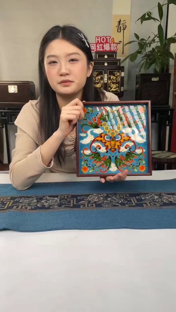 红酸枝木类端景台开口