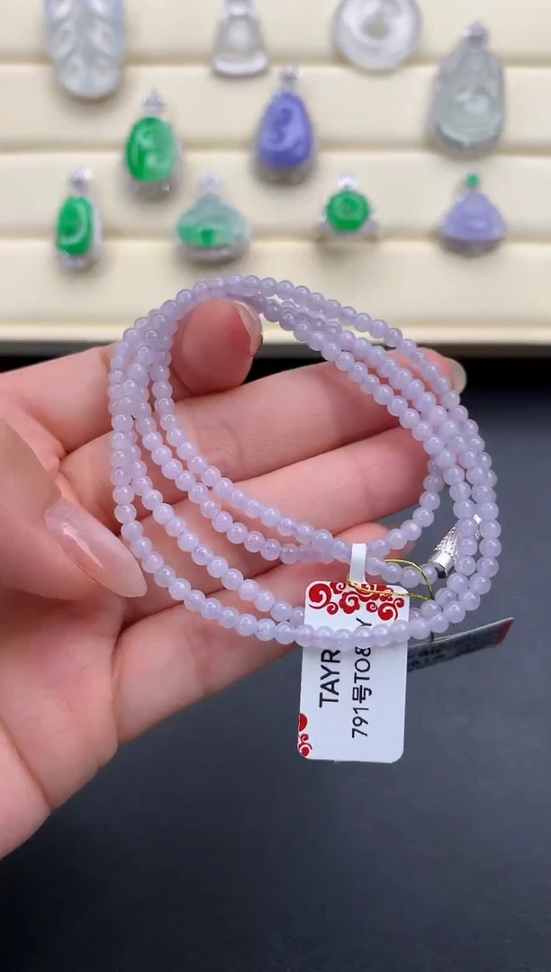 【闪购商品】翡翠颈饰未镶嵌Q571 多样性发一件