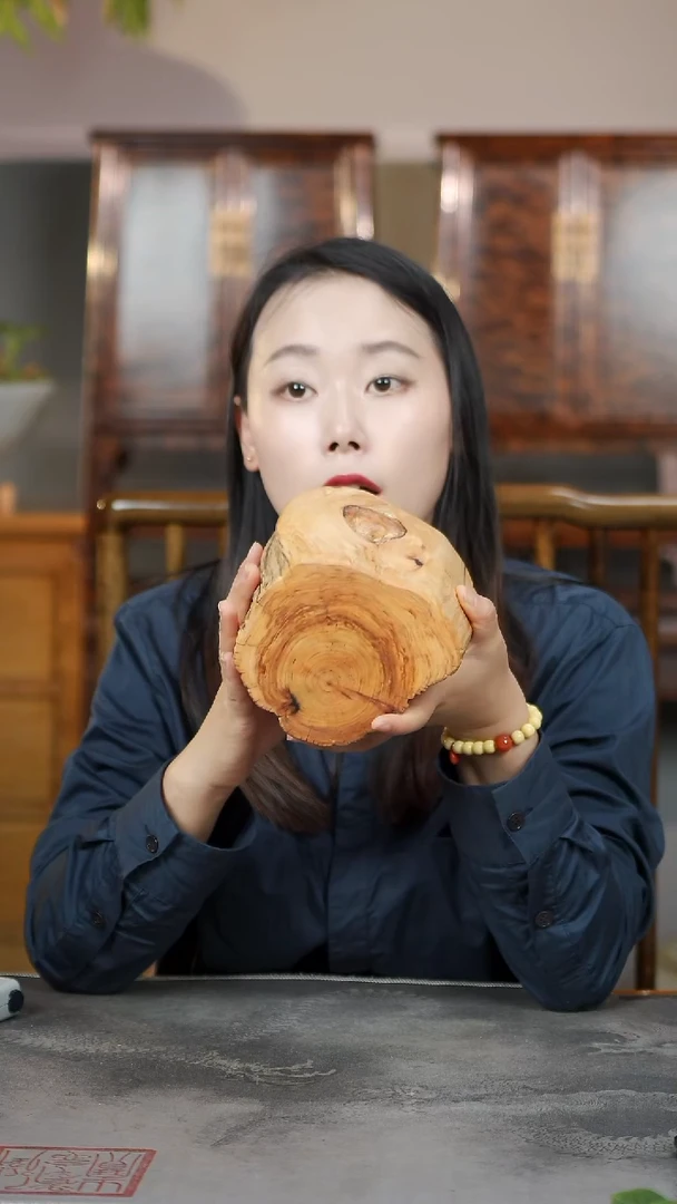 柏木（崖柏）拾*淳化黑油闻香木墩725