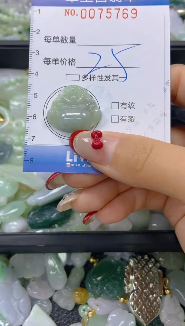 【闪购商品】翡翠颈饰未镶嵌闪购0075769