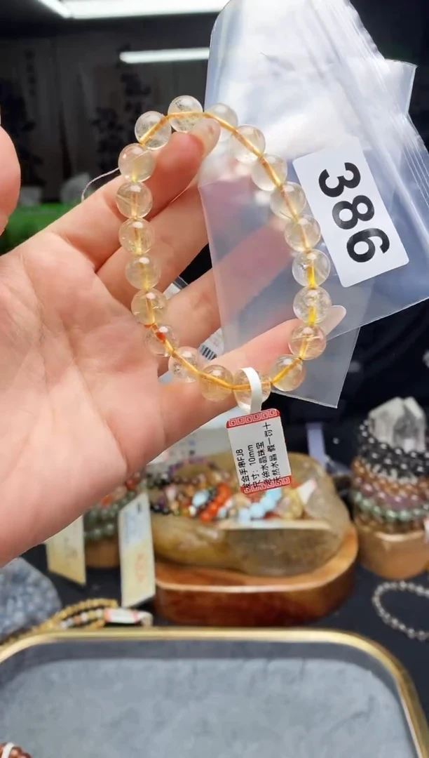 水晶手串未镶嵌手串386