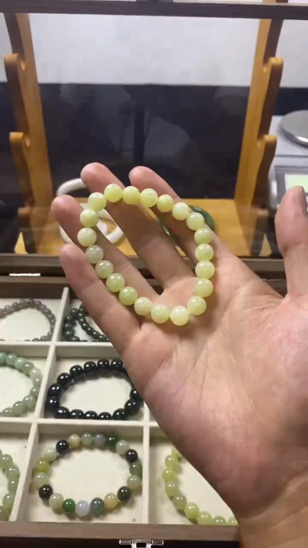 未镶嵌手串和田玉念主播推荐！！
