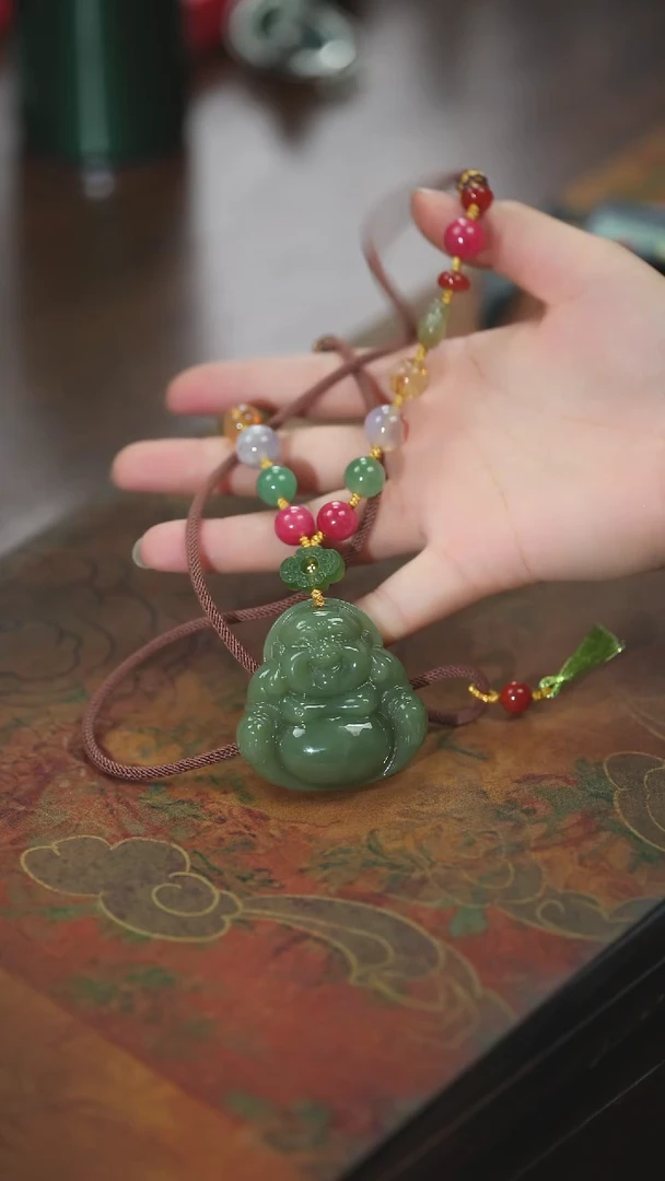 【闪购商品】和田玉项链未镶嵌佛公项链