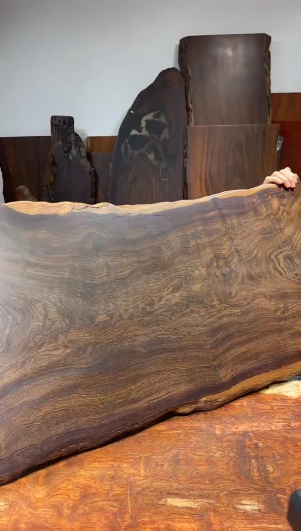 风车木（黑檀木）尺寸97*53-48*2.8编号882