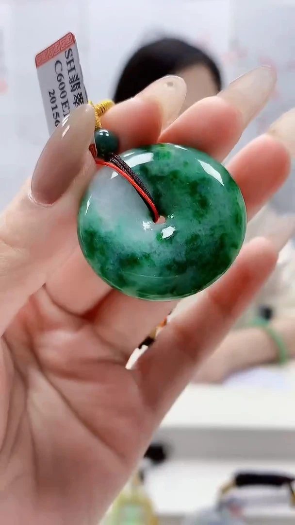 未镶嵌定制翡翠4852lr-毛货挂件18