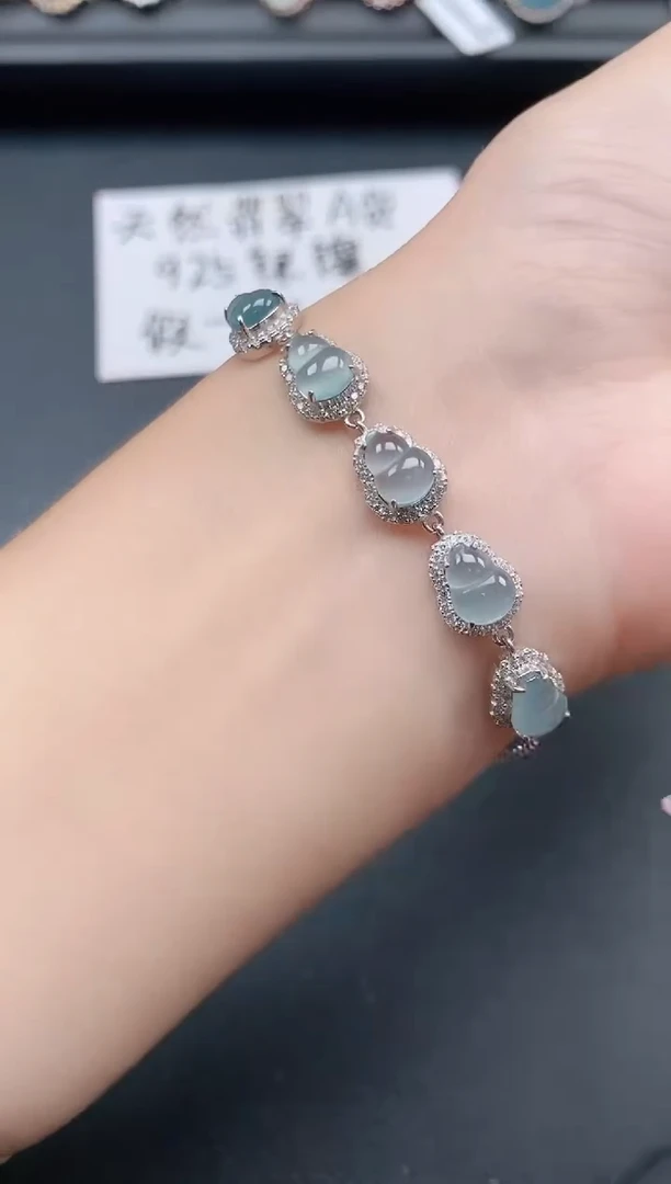 银S925镶嵌戒指翡翠1111111