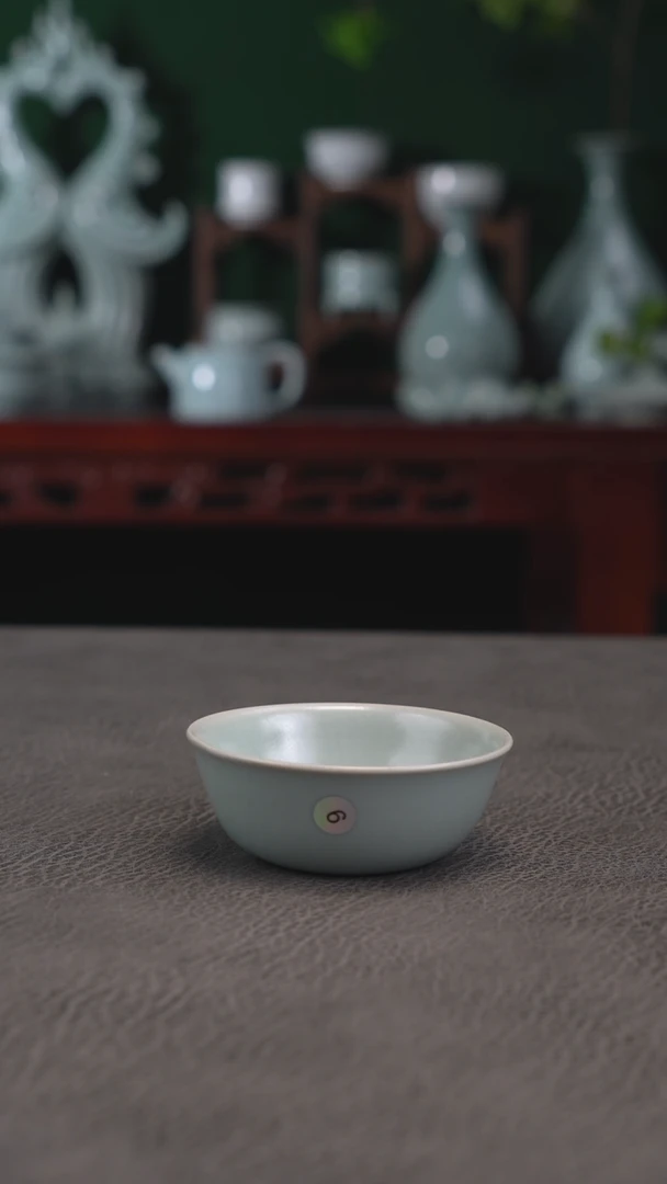 6号粉青鸡缸杯微瑕福利~帆