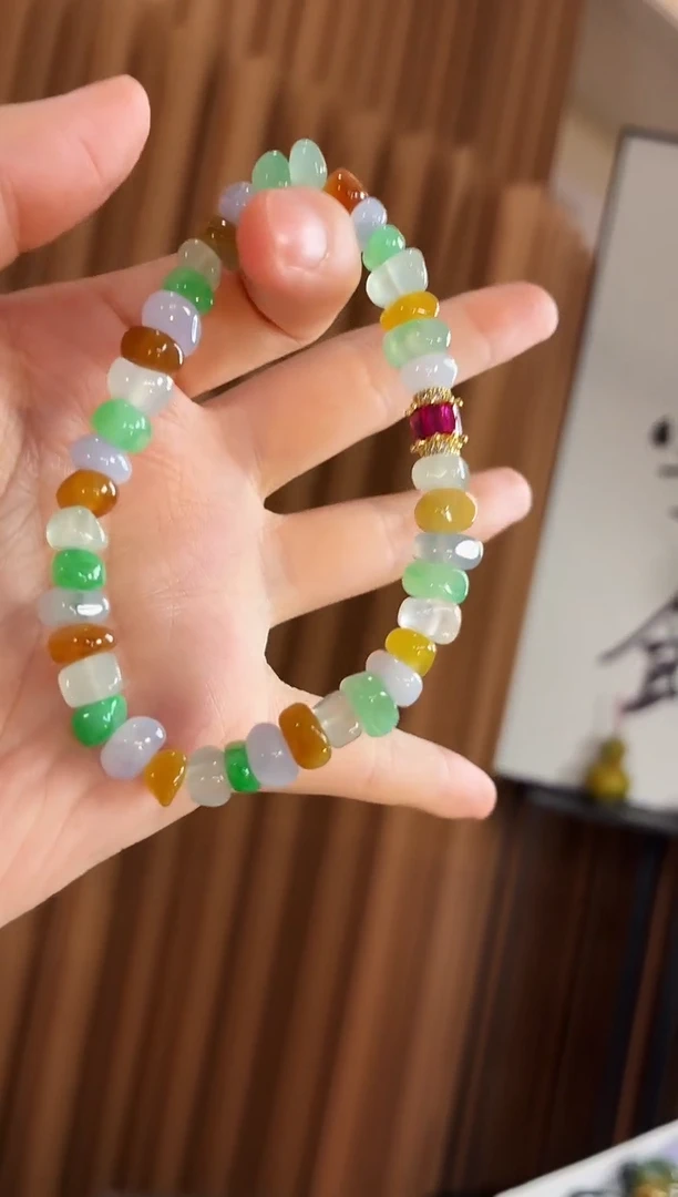 未镶嵌手链翡翠手串