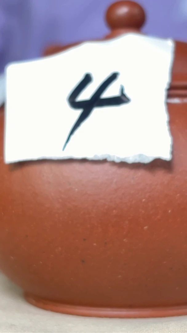 茶壶紫砂4号 瑕疵  紫砂红泥