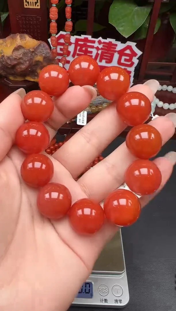 未镶嵌手串南红玛瑙sn84手串多样性发其一
