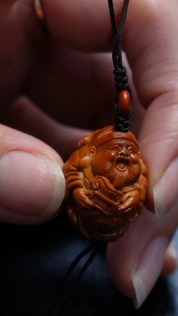 橄榄核吊坠苏工橄榄核