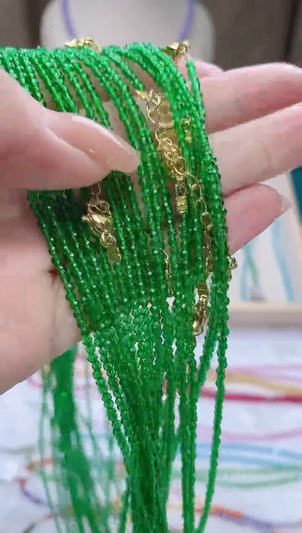 【闪购商品】尖晶石颈饰14K金镶嵌诗颜珠宝甄选SYZB350