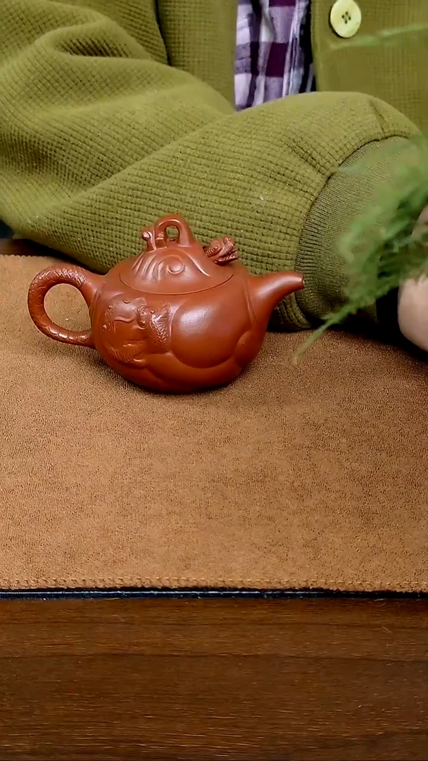 茶壶紫砂宜兴原矿紫砂作品