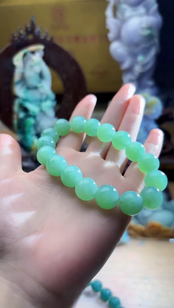 未镶嵌挂件翡翠A货柠优6967